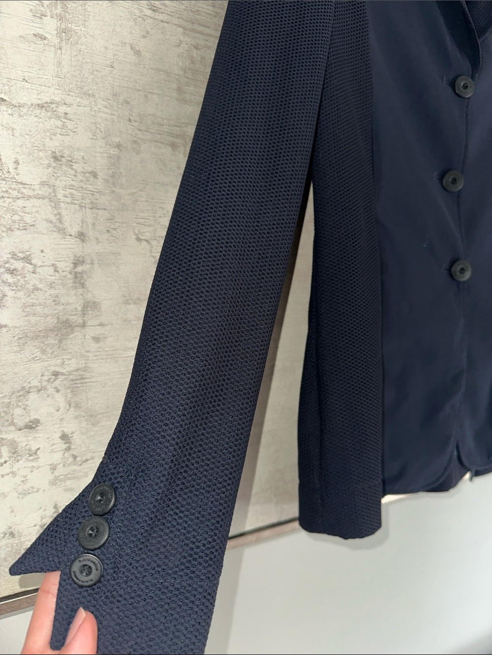 Beautiful RJ Classics English Show Coat equestrian horses - Navy - Picture 3 of 7
